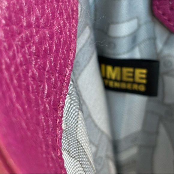 AIMEE KESTENBERG Leather Multiple Pockets Shoulder Bag Handbag Satchel - Picture 10 of 15